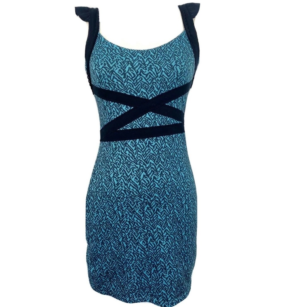 Free People Bodycon Mini Dress Cutout Back